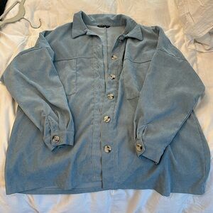 Very * Oversized ribbed matching set